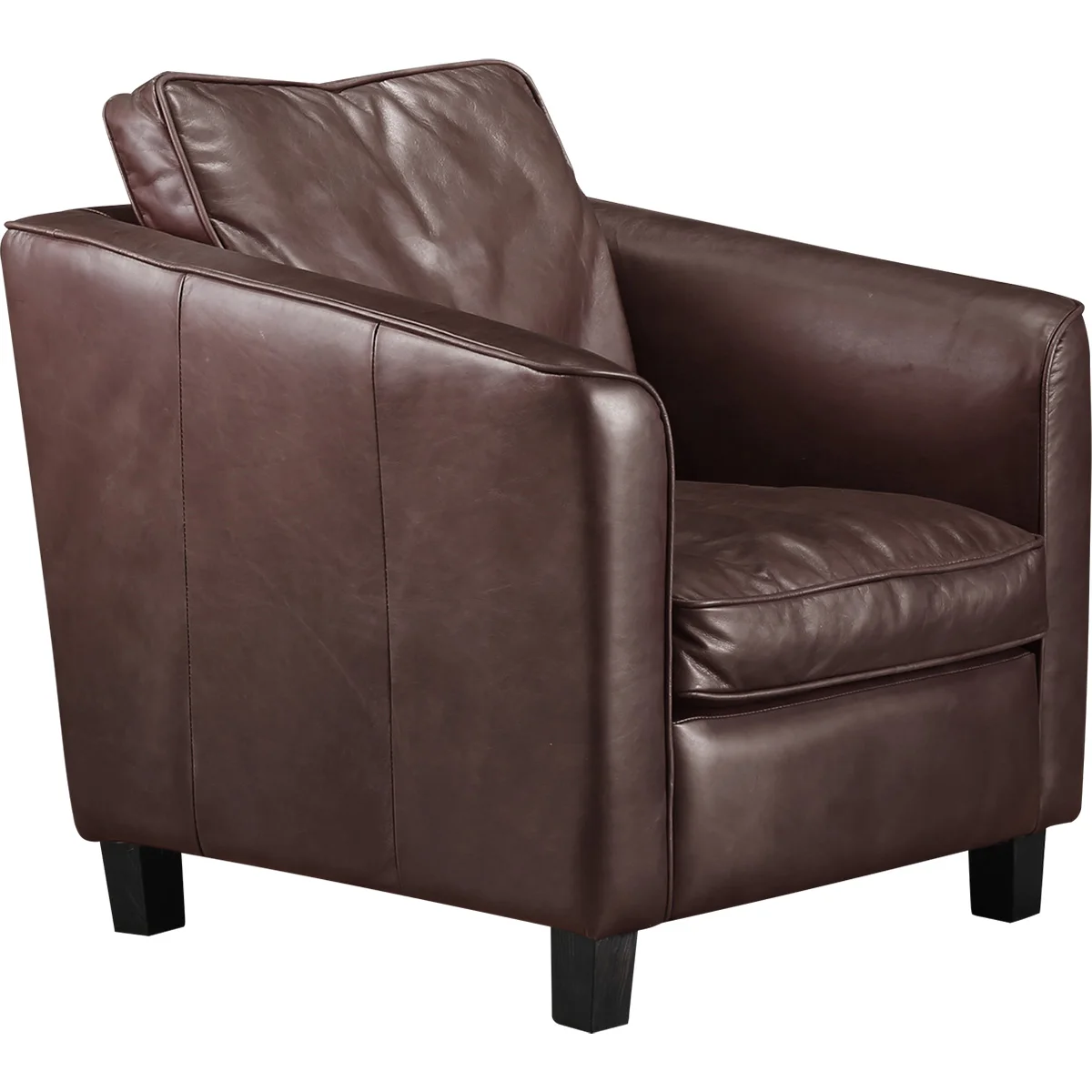 Handmade leather craft first layer cowhide classic American leisure chair four-sided leather single armrest sofa
Handmade leather craft first layer cowhide classic American leisure chair four-sided leather single armrest sofa
