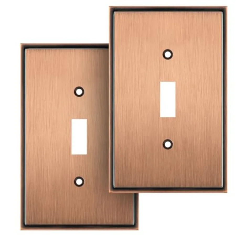 Soft Modern Decorative Wall Plate Switch Plate Outlet Cover Single Toggle 2PK
Soft Modern Decorative Wall Plate Switch Plate Outlet Cover Single Toggle 2PK
