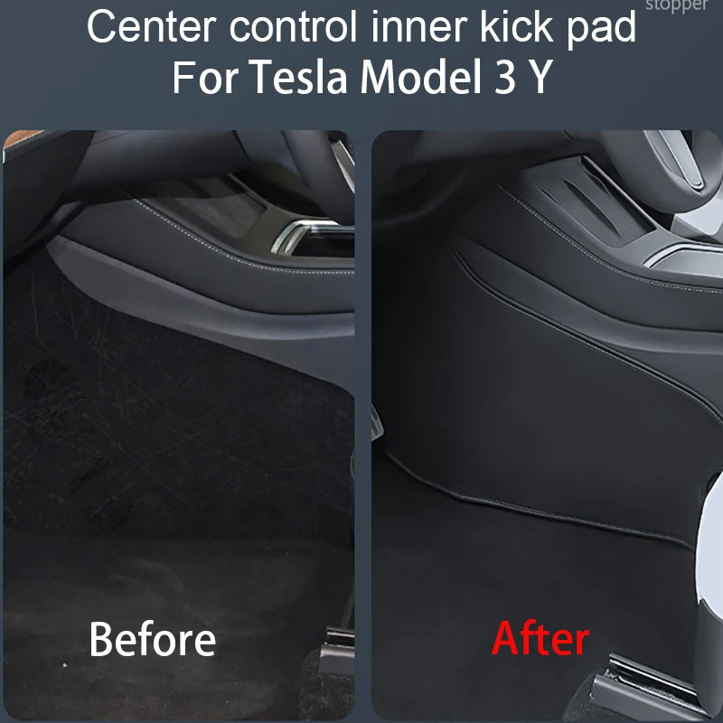 Side Defense Kick Pad Foot Pad For Tesla Model 3 Y Car Central Control Interior Accessories Decoration Protective Trim
Side Defense Kick Pad Foot Pad For Tesla Model 3 Y Car Central Control Interior Accessories Decoration Protective Trim