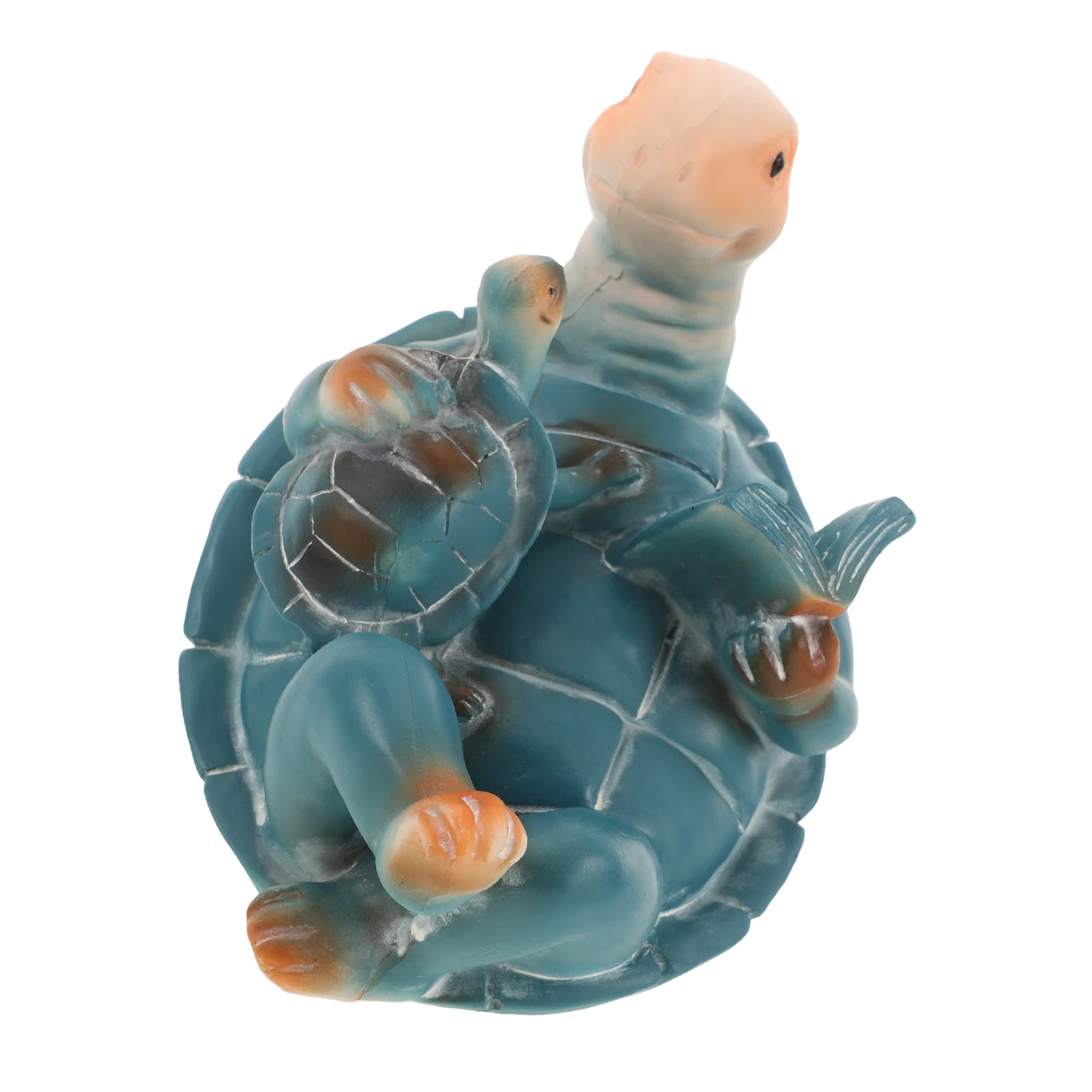 Resin Turtle Statue Decor Serene Reading Turtle Holding Baby Garden Home Office Decoration Yoga Meditation Sculpture
Resin Turtle Statue Decor Serene Reading Turtle Holding Baby Garden Home Office Decoration Yoga Meditation Sculpture