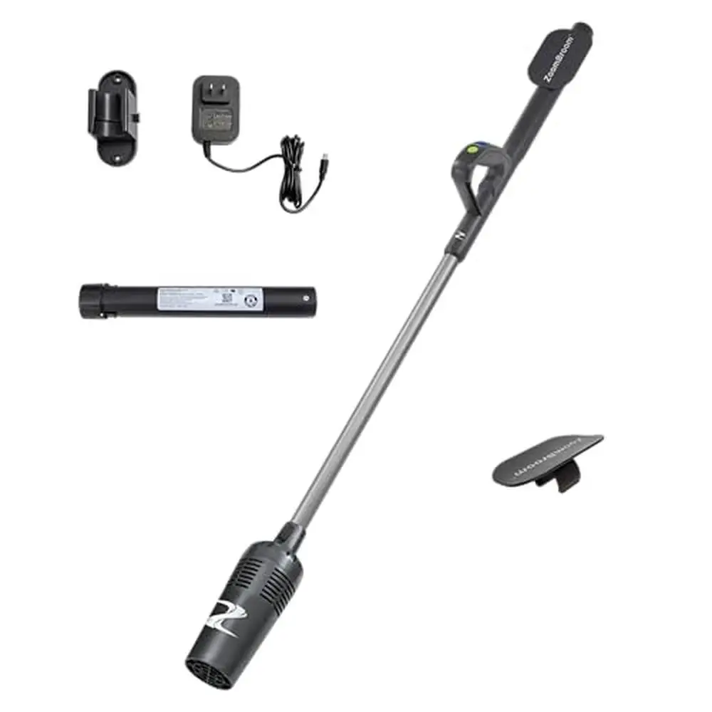 Cordless Turbine Blower Lightweight Outdoor Cleanup 75mph Wind Power Rechargeable Battery Wall Hanger & Charger Included
Cordless Turbine Blower Lightweight Outdoor Cleanup 75mph Wind Power Rechargeable Battery Wall Hanger & Charger Included