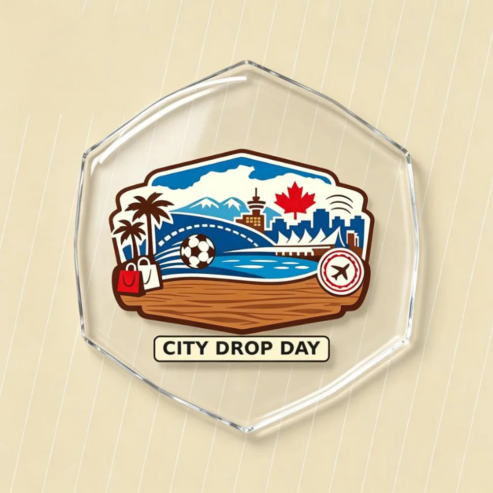Canada City Drop Day Acrylic Coaster Soccer Beach Adventure Travel Souvenir Desktop Ornament Gift for Outdoor Viewing
Canada City Drop Day Acrylic Coaster Soccer Beach Adventure Travel Souvenir Desktop Ornament Gift for Outdoor Viewing