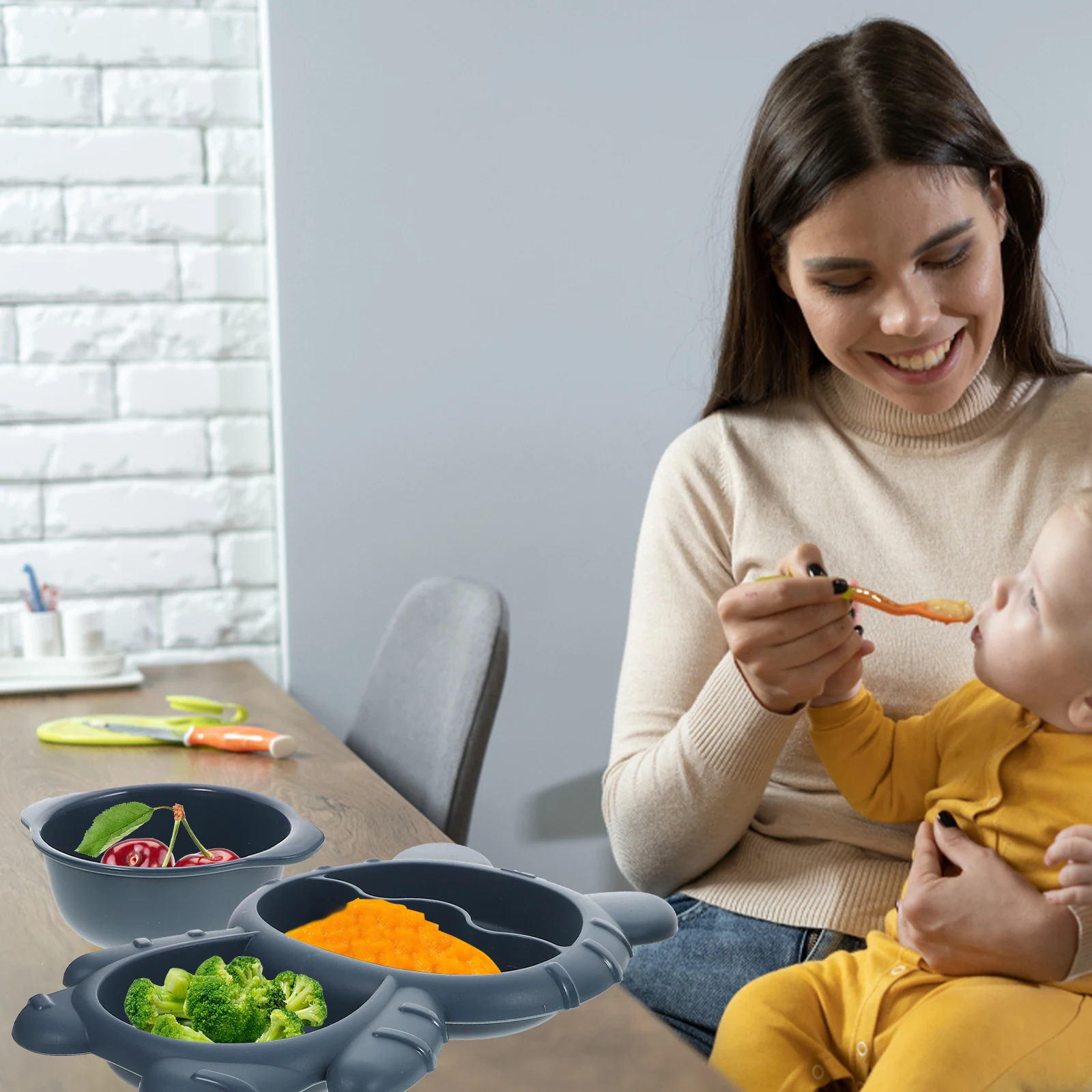 1 set 1 Set Adorable Baby Food Divided Plate Leakproof Kids Tableware Set Fork Spoon Cartoon Design Toddler Snacks Storage
1 set 1 Set Adorable Baby Food Divided Plate Leakproof Kids Tableware Set Fork Spoon Cartoon Design Toddler Snacks Storage