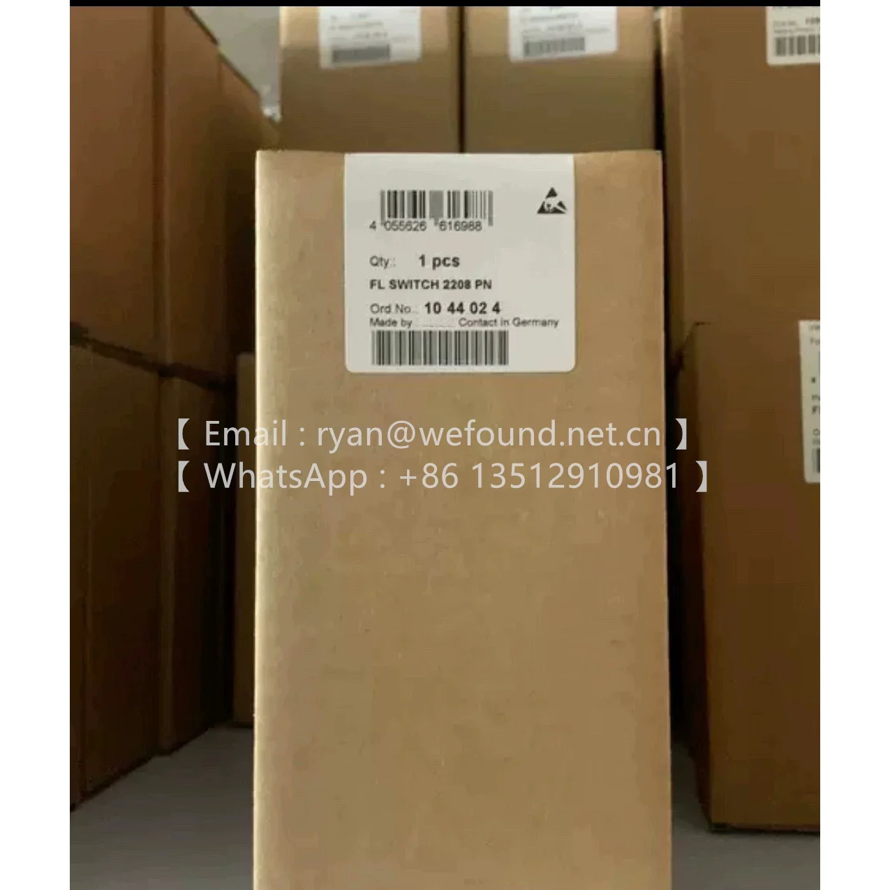 1044024 Industrial Ethernet Switch - FL SWITCH 2208 PN
1044024 Industrial Ethernet Switch - FL SWITCH 2208 PN