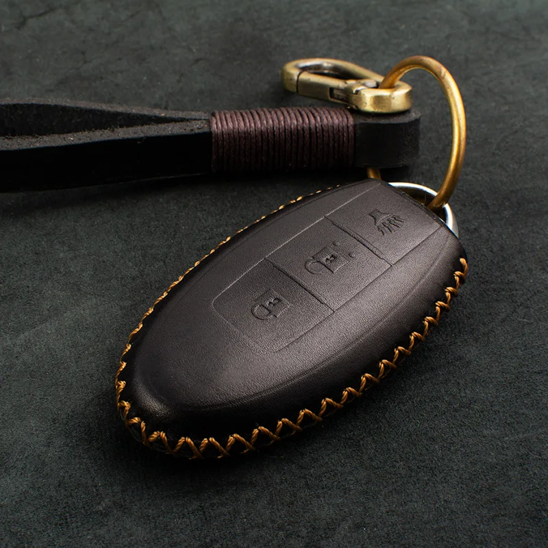 1 PCS Genuine Leather Car Key Case Cover For Nissan Qashqai Juke Note Almera Teana Tiida Murano Key Bag Holder Car Accessories
1 PCS Genuine Leather Car Key Case Cover For Nissan Qashqai Juke Note Almera Teana Tiida Murano Key Bag Holder Car Accessories