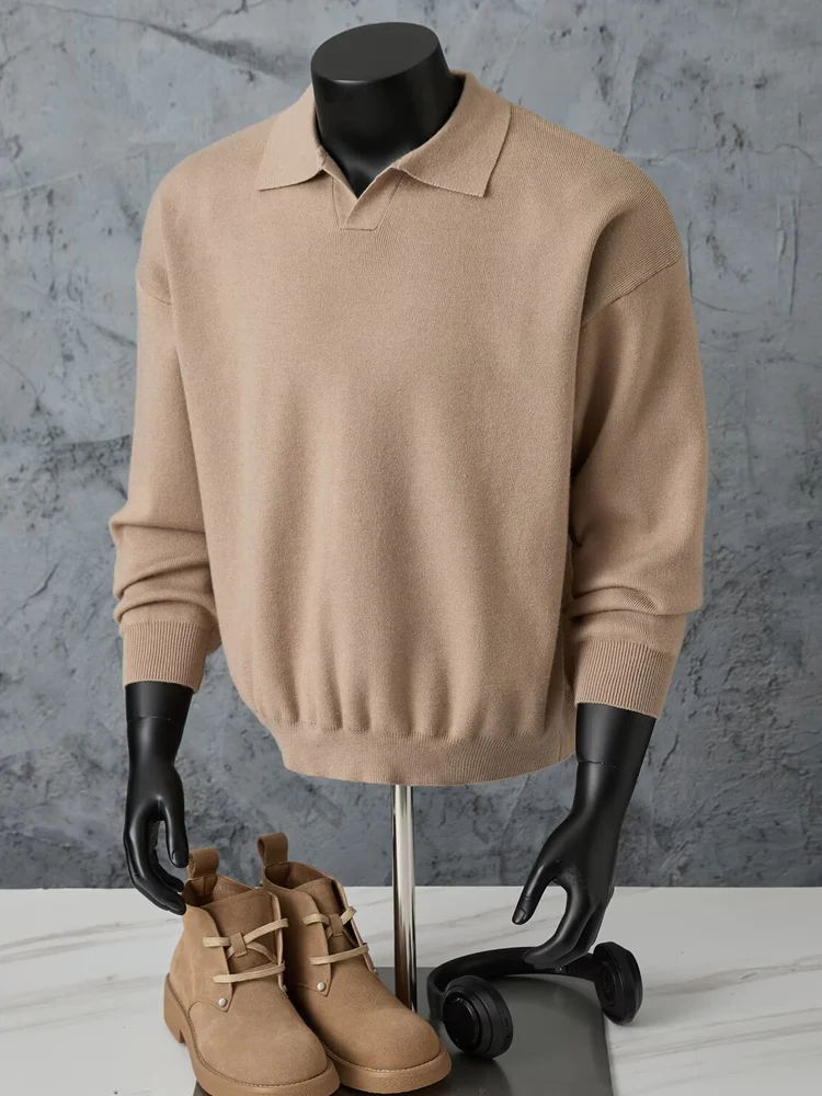 Мужской трикотажный джемпер Laid-ba Long Sve: модный, простой, из полиэстера, стандартный крой, для повседневной носки весной и осенью
Мужской трикотажный джемпер Laid-ba Long Sve: модный, простой, из полиэстера, стандартный крой, для повседневной носки весной и осенью