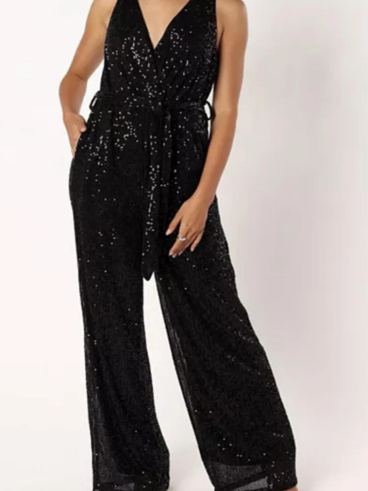 High Quali Sparkling Sequin Wide Leg Design ter Pants for Women Faionable Sexy Commute Long Pants High Waist
High Quali Sparkling Sequin Wide Leg Design ter Pants for Women Faionable Sexy Commute Long Pants High Waist