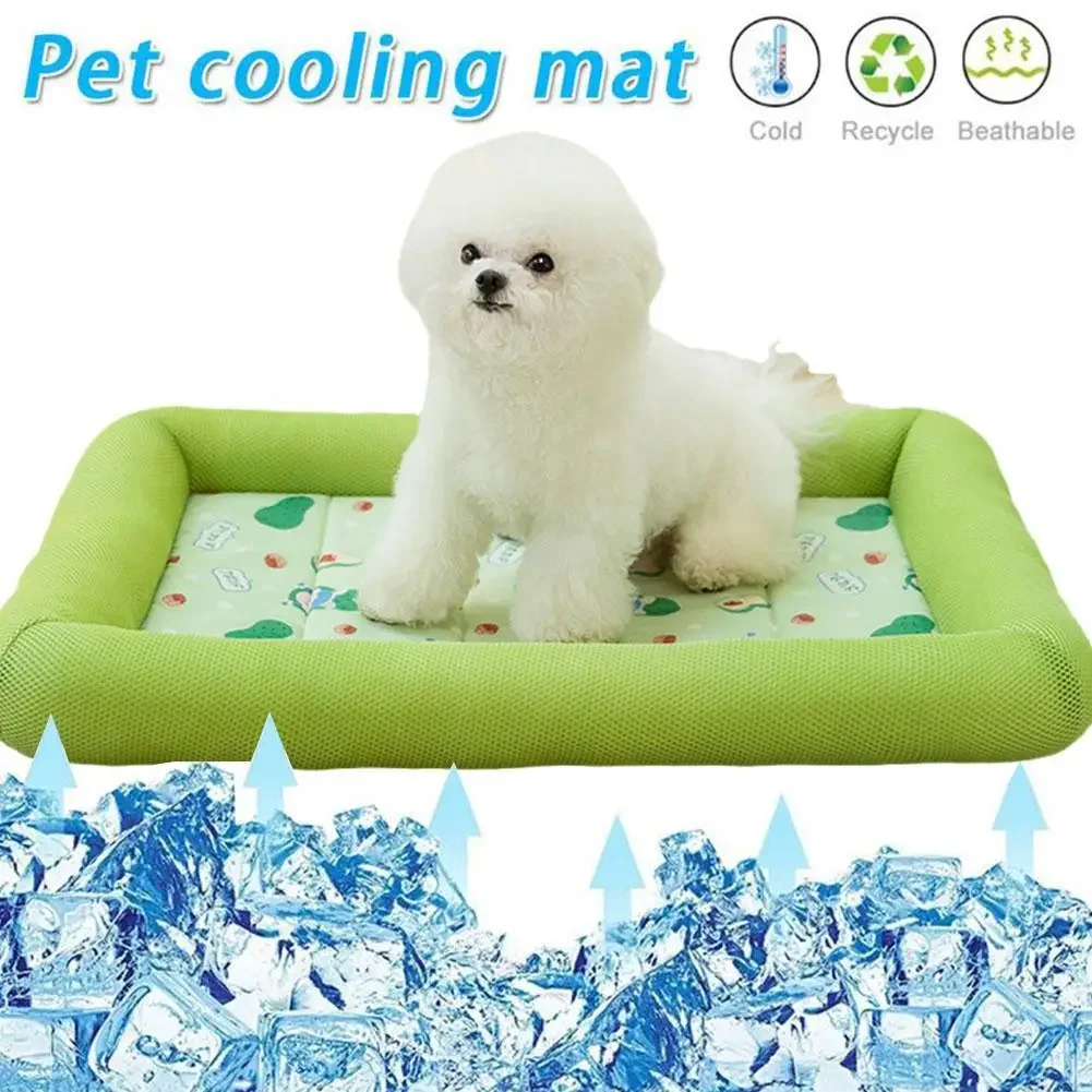 New Summer Pet Dog Cat Cooling Mat Small Square Ice Silk Cool Mat Breathable Portable Comfortable Dog Bed Supplies Accessories
New Summer Pet Dog Cat Cooling Mat Small Square Ice Silk Cool Mat Breathable Portable Comfortable Dog Bed Supplies Accessories