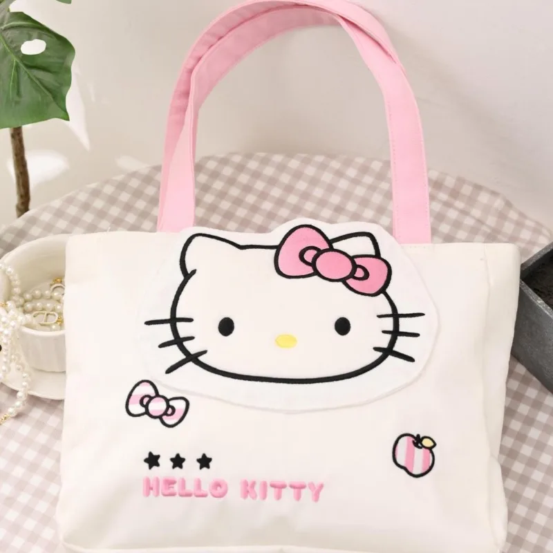 Sanrio Hello Kitty Canvas Tote Bag Harajuku Y2k 90s Girl Handbag Large Capacity Female Shoulder Bags Portable Travel Purse Gift
Sanrio Hello Kitty Canvas Tote Bag Harajuku Y2k 90s Girl Handbag Large Capacity Female Shoulder Bags Portable Travel Purse Gift