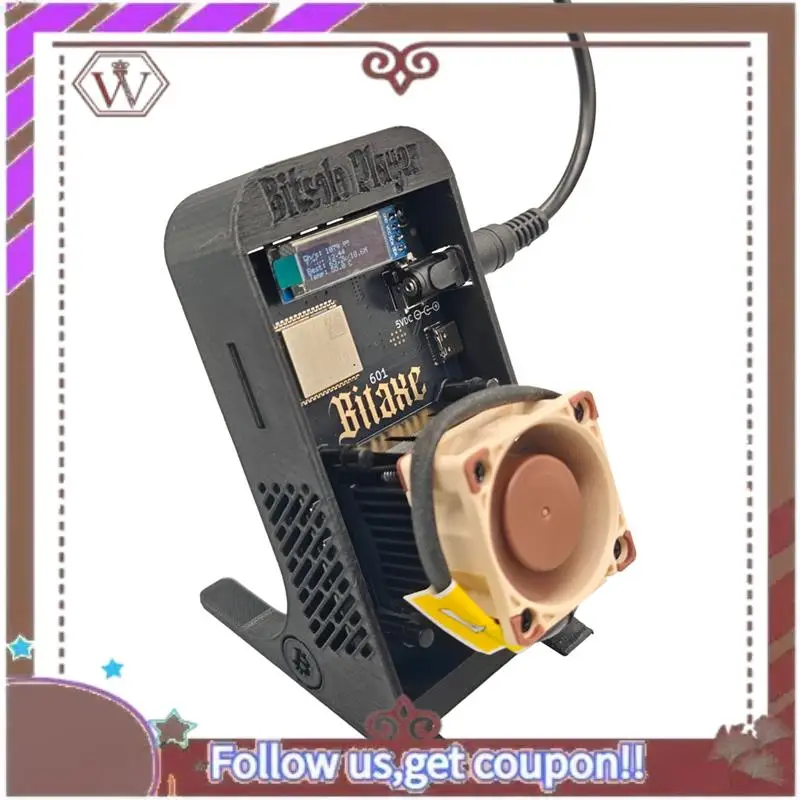 ABBG-Silent Bitaxe Gamma 601 BTC Solo Miner 1,2TH/S 18 Вт NF-A4X20 Super Fan Bitcoin ASIC Miner от Antminer S21 Pro EU PLUG
ABBG-Silent Bitaxe Gamma 601 BTC Solo Miner 1,2TH/S 18 Вт NF-A4X20 Super Fan Bitcoin ASIC Miner от Antminer S21 Pro EU PLUG