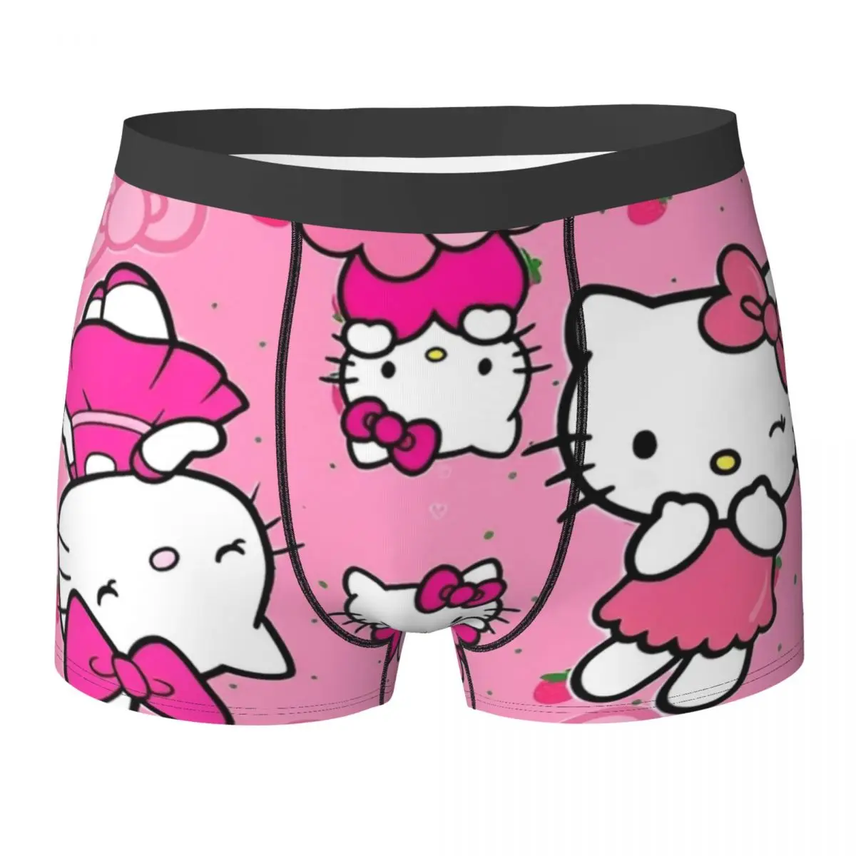 Розовое нижнее белье Hello Kitty Cat, мужские трусы-боксеры, мягкие боксеры, модные трусы большого размера
Розовое нижнее белье Hello Kitty Cat, мужские трусы-боксеры, мягкие боксеры, модные трусы большого размера