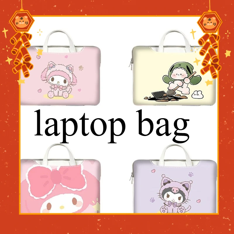 Hello Kitty Laptop Bag Kuromi MyMelody Cute Large Capacity Tablet Organizer Cartoon Handbag Laptop Case 12in 13in 14in 15in 16in 
Hello Kitty Laptop Bag Kuromi MyMelody Cute Large Capacity Tablet Organizer Cartoon Handbag Laptop Case 12in 13in 14in 15in 16in