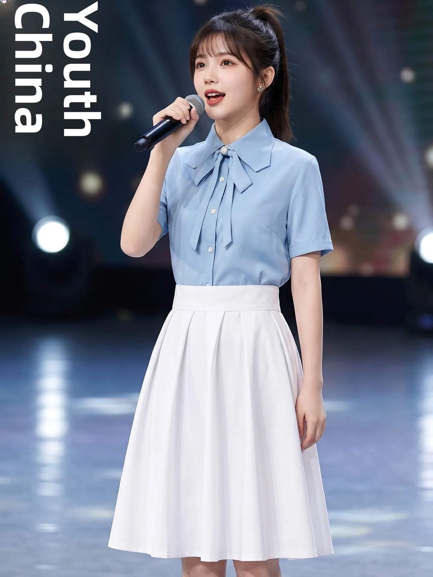 Speech Competition Performance Clothes National Love Chorus Adult High School Students Stage Costume Traditional Chinese Suit
Speech Competition Performance Clothes National Love Chorus Adult High School Students Stage Costume Traditional Chinese Suit