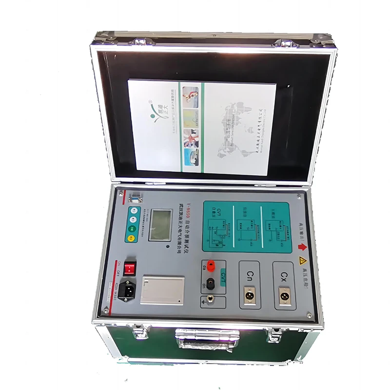 Automatic Frequency Conversion Dielectric Loss Tester High Voltage Dielectric Loss Tester
Automatic Frequency Conversion Dielectric Loss Tester High Voltage Dielectric Loss Tester