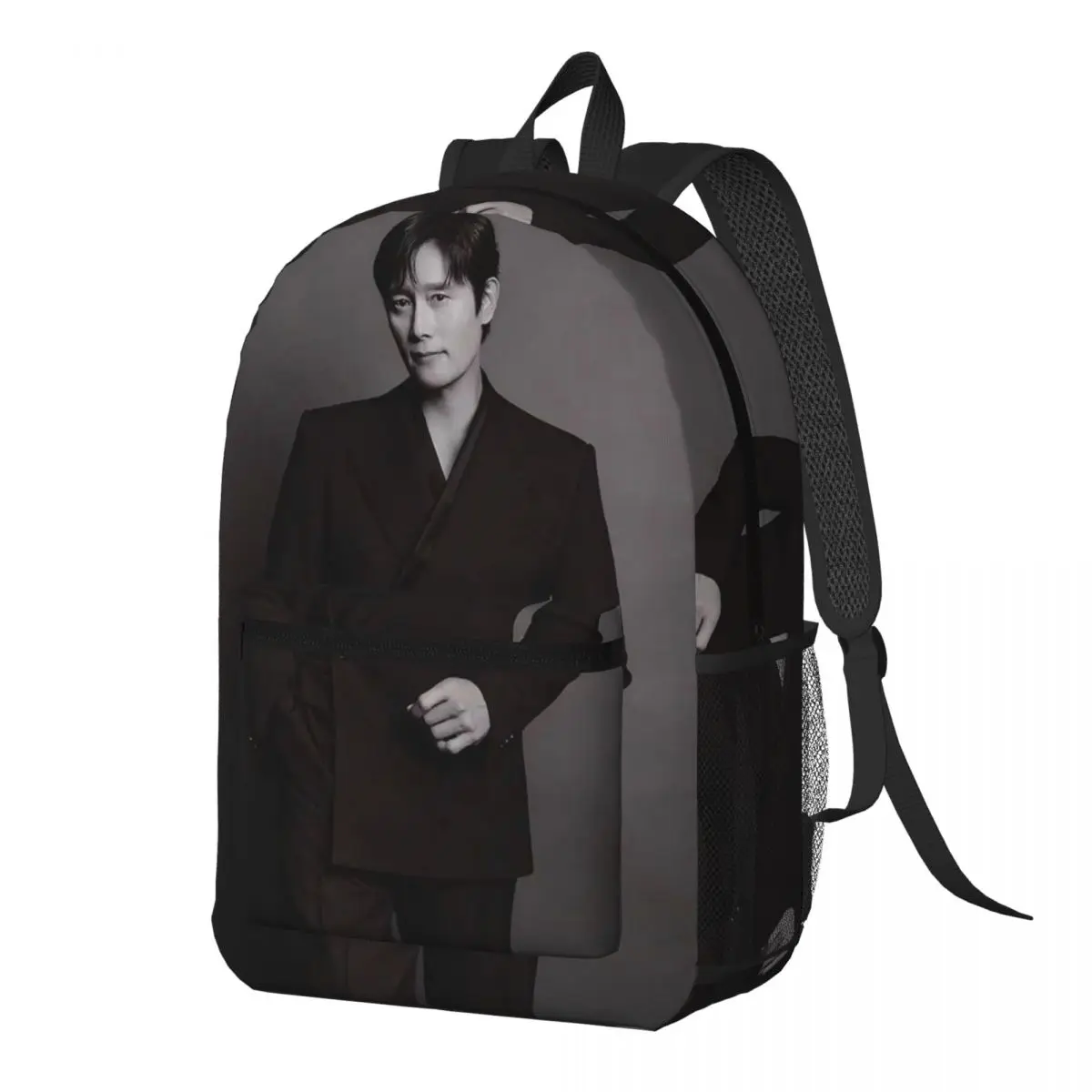 Lee Byung Hun Actor Backpack Hot Sale Daypack Large Capacity Children BookBag School Bag Shoulder Bags for Men Women
Lee Byung Hun Actor Backpack Hot Sale Daypack Large Capacity Children BookBag School Bag Shoulder Bags for Men Women