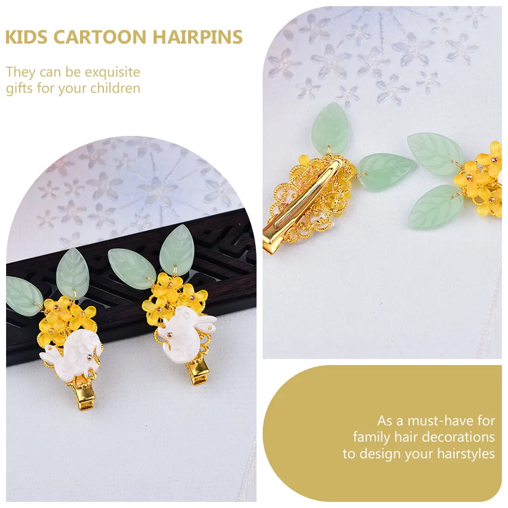 2Pcs Adorable Rabbit Shaped Hair Clips for Little Barrettes Hair Accessories Birthday Easter Outfit
2Pcs Adorable Rabbit Shaped Hair Clips for Little Barrettes Hair Accessories Birthday Easter Outfit