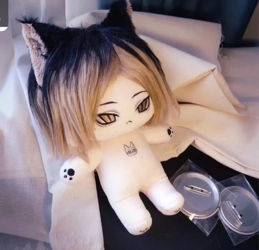 Anime Game Kozume Kenma Haikyuu Cosplay Soft Plush Doll Body Dress Up Cotton Stuffed Plushie Toys Figures Xmas Gift 20cm
Anime Game Kozume Kenma Haikyuu Cosplay Soft Plush Doll Body Dress Up Cotton Stuffed Plushie Toys Figures Xmas Gift 20cm