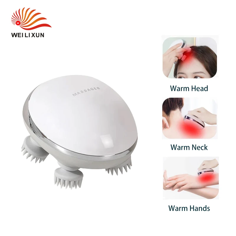 Smart Scalp Massagers Hot Compress Red Light Massager Waterproof Stress Relief Hair Massager Scalp Vibration Hair Massager Scalp
Smart Scalp Massagers Hot Compress Red Light Massager Waterproof Stress Relief Hair Massager Scalp Vibration Hair Massager Scalp