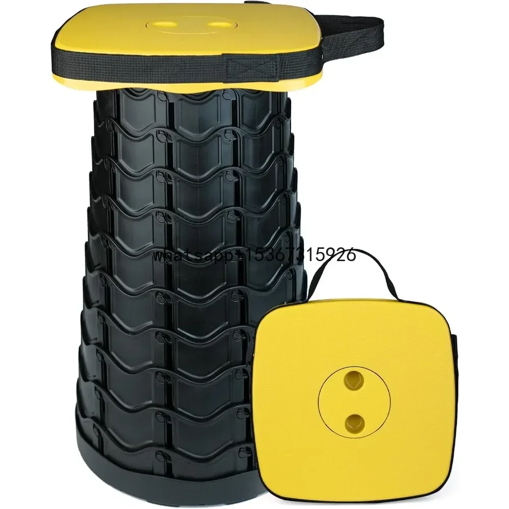 2024 Upgraded Folding Stool Large Square Collapsible Portable Chairs Sturdy Telescopic Stool for Camping Travel Hiking (Yellow)
2024 Upgraded Folding Stool Large Square Collapsible Portable Chairs Sturdy Telescopic Stool for Camping Travel Hiking (Yellow)