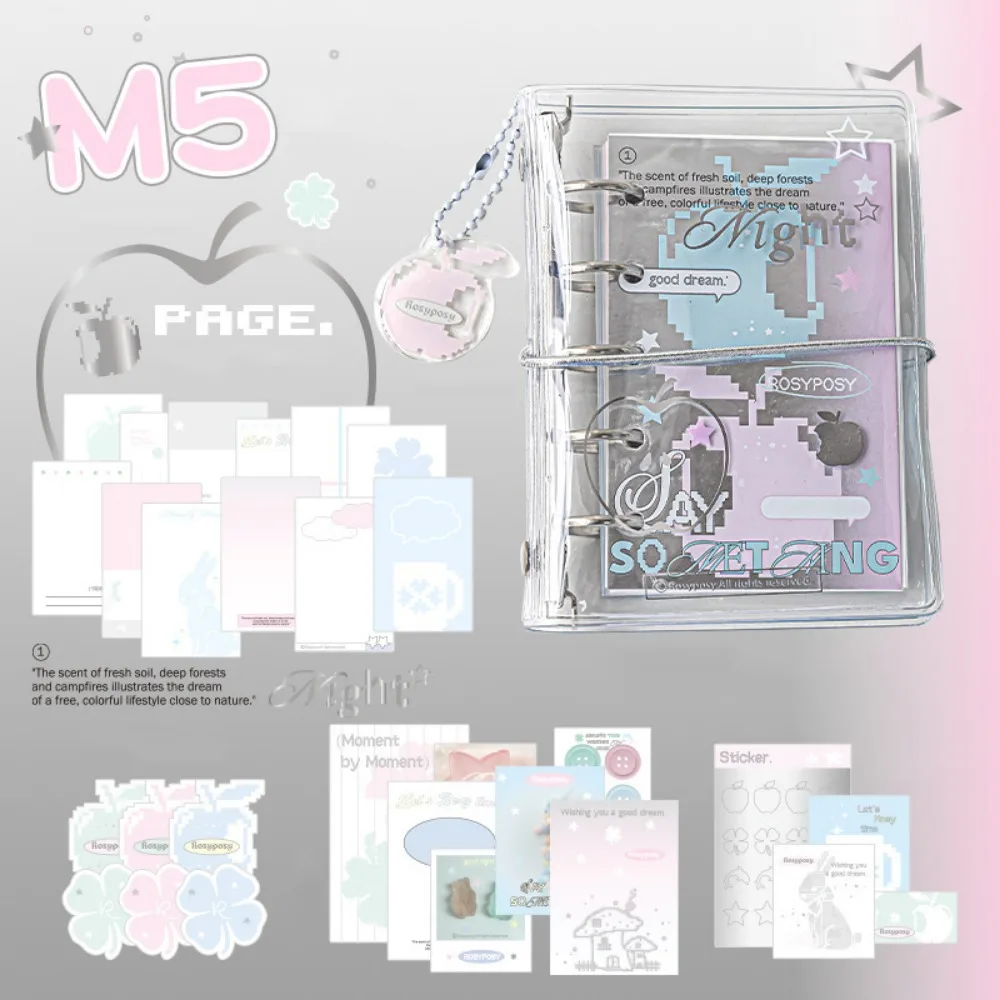 Stationery Hand Ledger M5 Pocket Binder Notebook Portable Twill Loose-leaf Notebook Cute Mini Hand Account Book School
Stationery Hand Ledger M5 Pocket Binder Notebook Portable Twill Loose-leaf Notebook Cute Mini Hand Account Book School