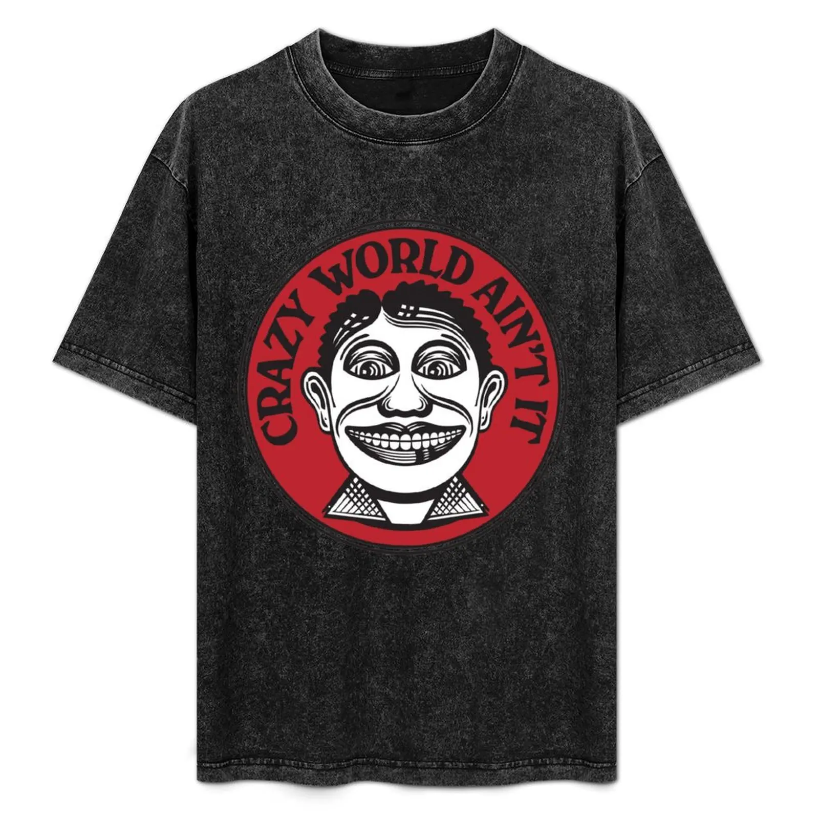 Crazy World Ain’t It T-Shirt Large Size Soft Cotton T-Shirt
Crazy World Ain’t It T-Shirt Large Size Soft Cotton T-Shirt