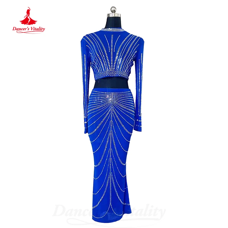 BellyDance Costume Light Luxury Set Long Sleeved Top+Wrap Buttocks Long Skirt 2pcs Women's Oriental Dance Performance Costumes
BellyDance Costume Light Luxury Set Long Sleeved Top+Wrap Buttocks Long Skirt 2pcs Women's Oriental Dance Performance Costumes