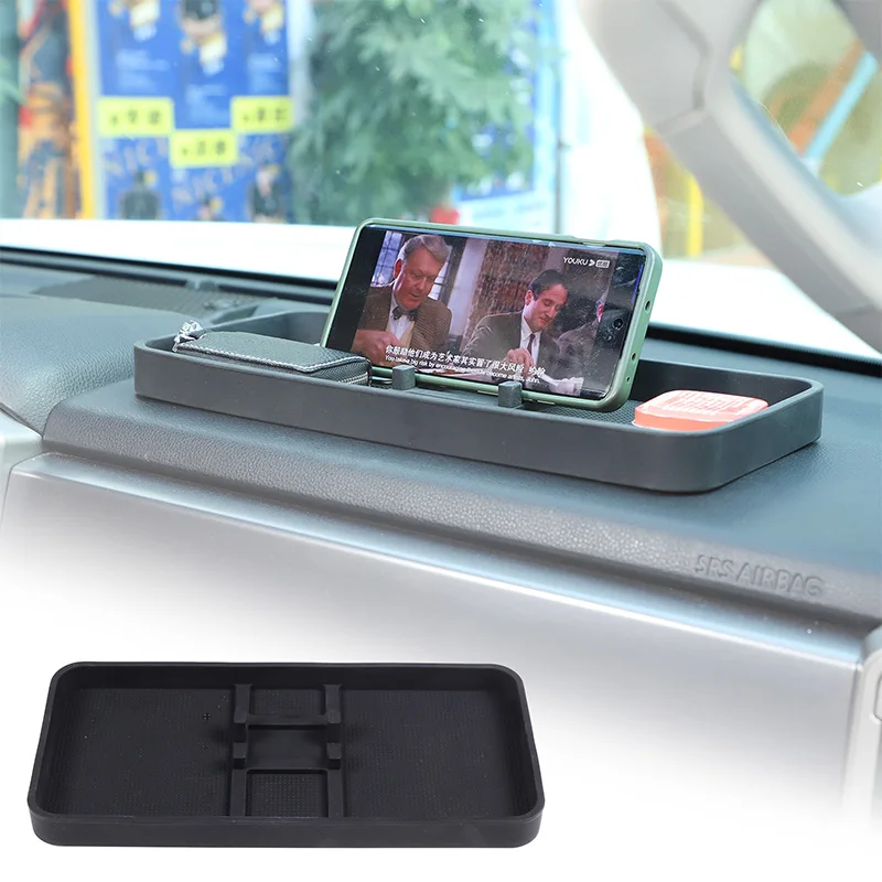 For Toyota Tundra 2022 2023 black car dashboard multi-function storage mobile phone anti-slip mat car accessories
For Toyota Tundra 2022 2023 black car dashboard multi-function storage mobile phone anti-slip mat car accessories