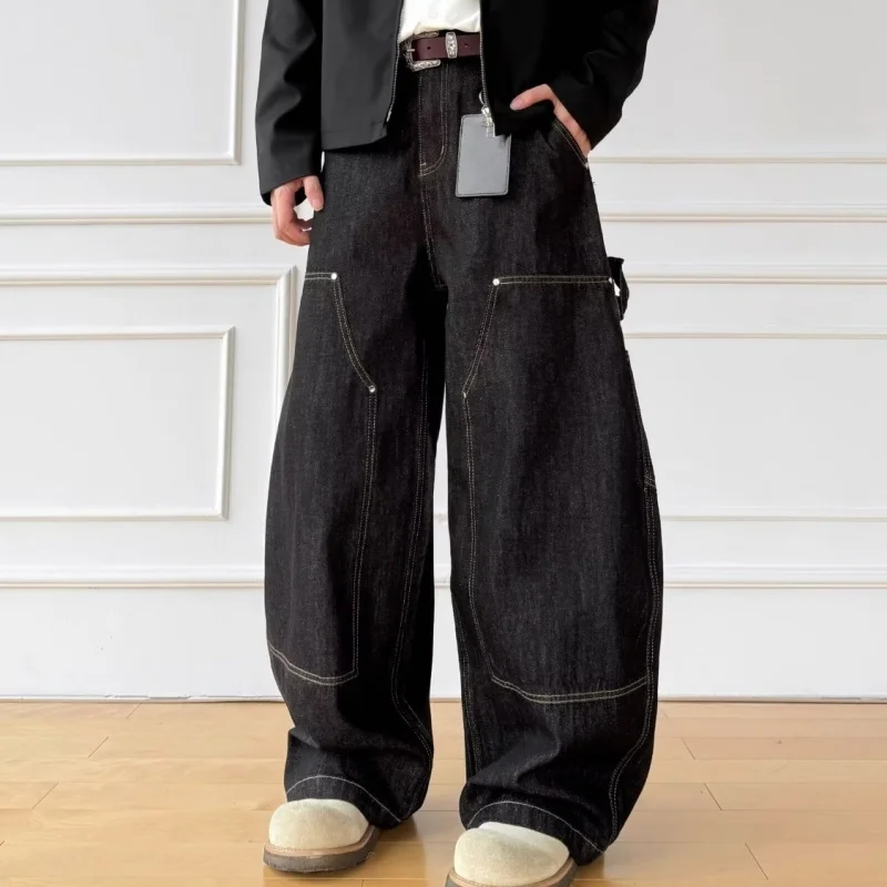 Ropa Y2K 2021, модные черные повседневные мешковатые джинсы-карго, брюки для мужчин, одежда, прямые роскошные свободные джинсовые брюки Pantalon Hombre
Ropa Y2K 2021, модные черные повседневные мешковатые джинсы-карго, брюки для мужчин, одежда, прямые роскошные свободные джинсовые брюки Pantalon Hombre