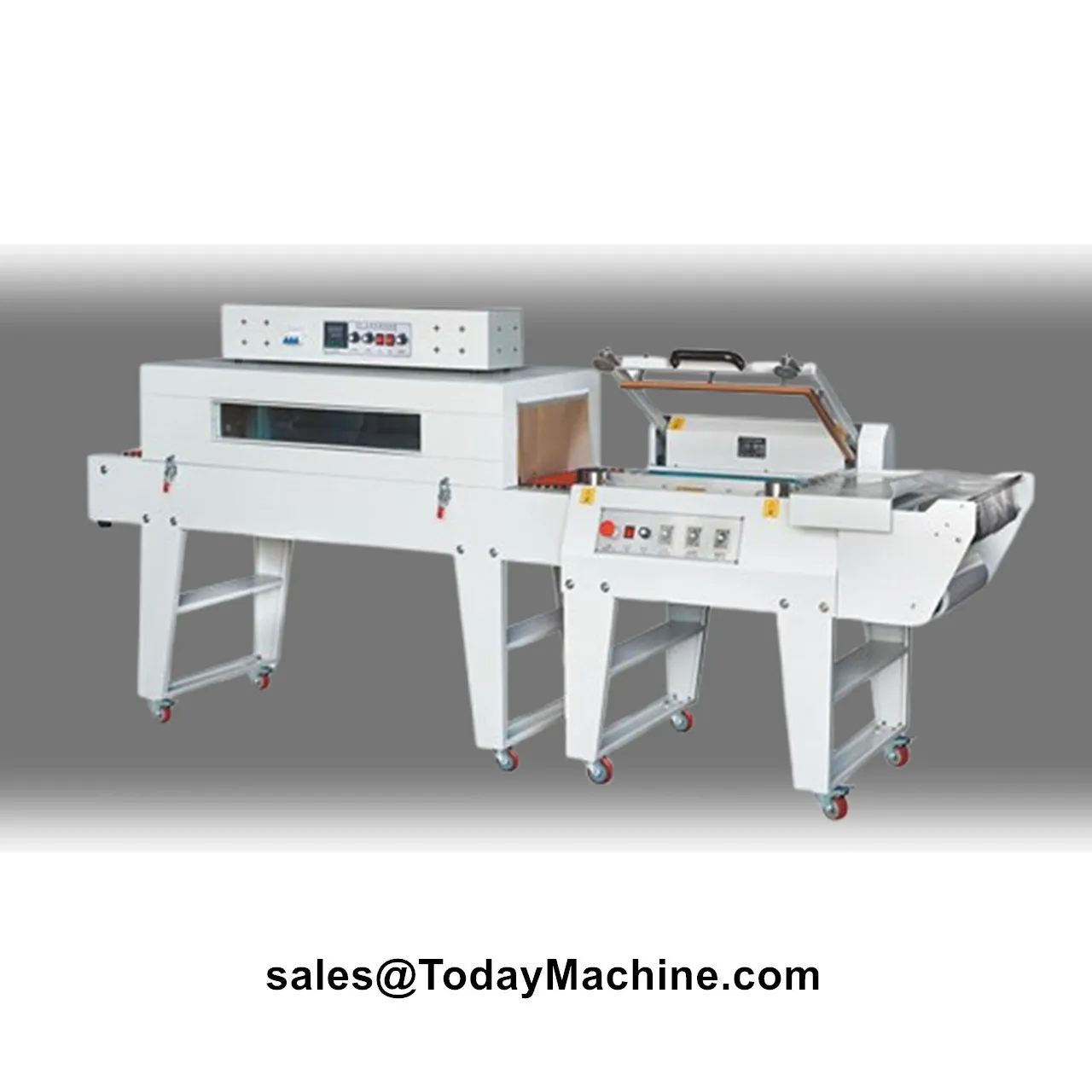 PVC POF Film Manual Carton Case Box L Bar Sealing Heat Shrink Tunnel Wrapping Machine
PVC POF Film Manual Carton Case Box L Bar Sealing Heat Shrink Tunnel Wrapping Machine