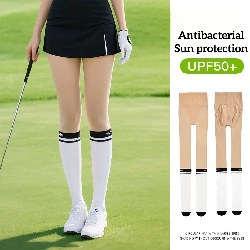 Summer Silk Socks Women's Outdoor Slim Breathable Pantyhose High Elasticity Golf Sports Leggings Sun Protection Patchwork White
Summer Silk Socks Women's Outdoor Slim Breathable Pantyhose High Elasticity Golf Sports Leggings Sun Protection Patchwork White