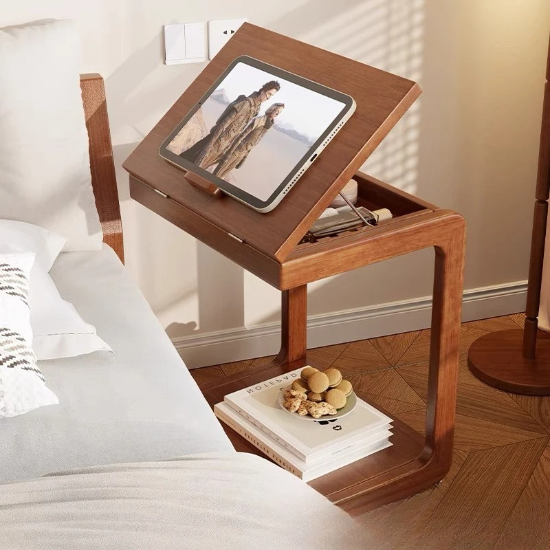 Sofa Side Few Solid Wood Mobile Small Coffee Table Side Few Living Room High-end Bedroom Multi-function Clamshell Bedside Table
Sofa Side Few Solid Wood Mobile Small Coffee Table Side Few Living Room High-end Bedroom Multi-function Clamshell Bedside Table