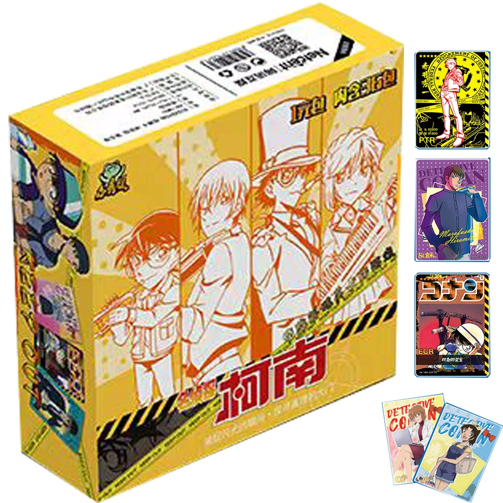 Detective Conan Collectible Trading Cards Booster Box - Official Shinichi Kaito Kid Haibara Ai Anime Cards with Rare PTR/SCR/ECR
Detective Conan Collectible Trading Cards Booster Box - Official Shinichi Kaito Kid Haibara Ai Anime Cards with Rare PTR/SCR/ECR