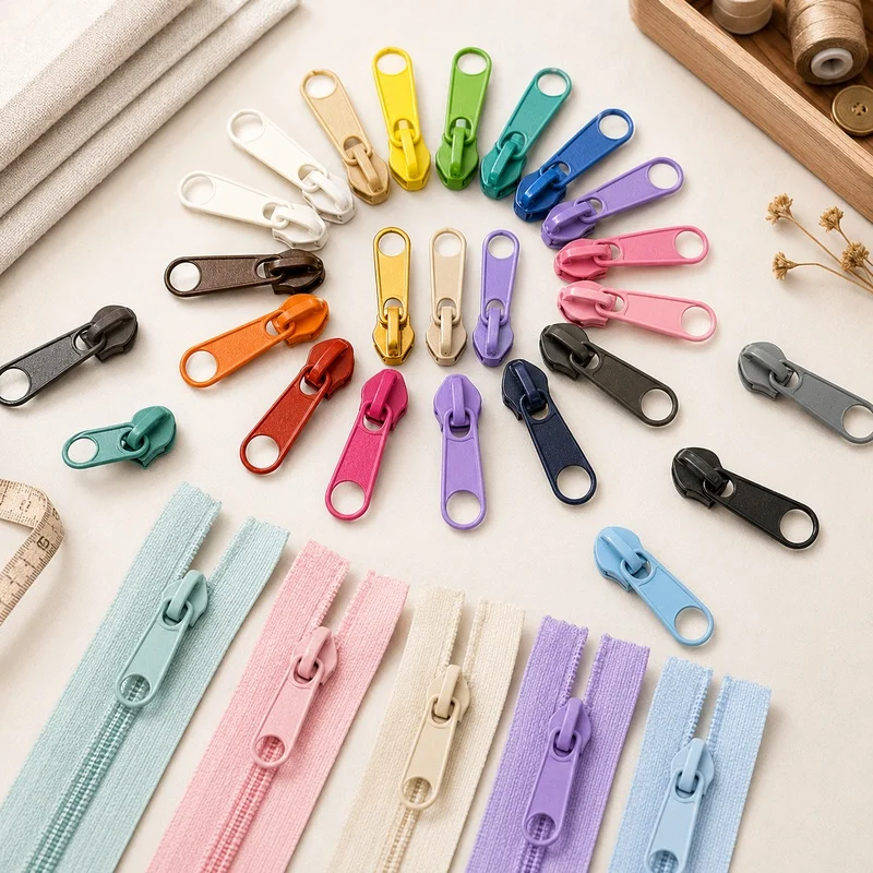 50/100/200Pcs 3# 5# Colorful Zipper Sliders Pull Heads for Nylon Zip Jacket Backpack Bag Pouch DIY Repair Sewing Accessories Set
50/100/200Pcs 3# 5# Colorful Zipper Sliders Pull Heads for Nylon Zip Jacket Backpack Bag Pouch DIY Repair Sewing Accessories Set