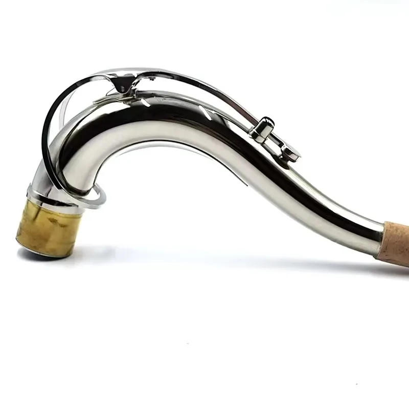 Шейка тенор-саксофона, латунь, никелированные детали для саксофона Bb, аксессуары
Шейка тенор-саксофона, латунь, никелированные детали для саксофона Bb, аксессуары