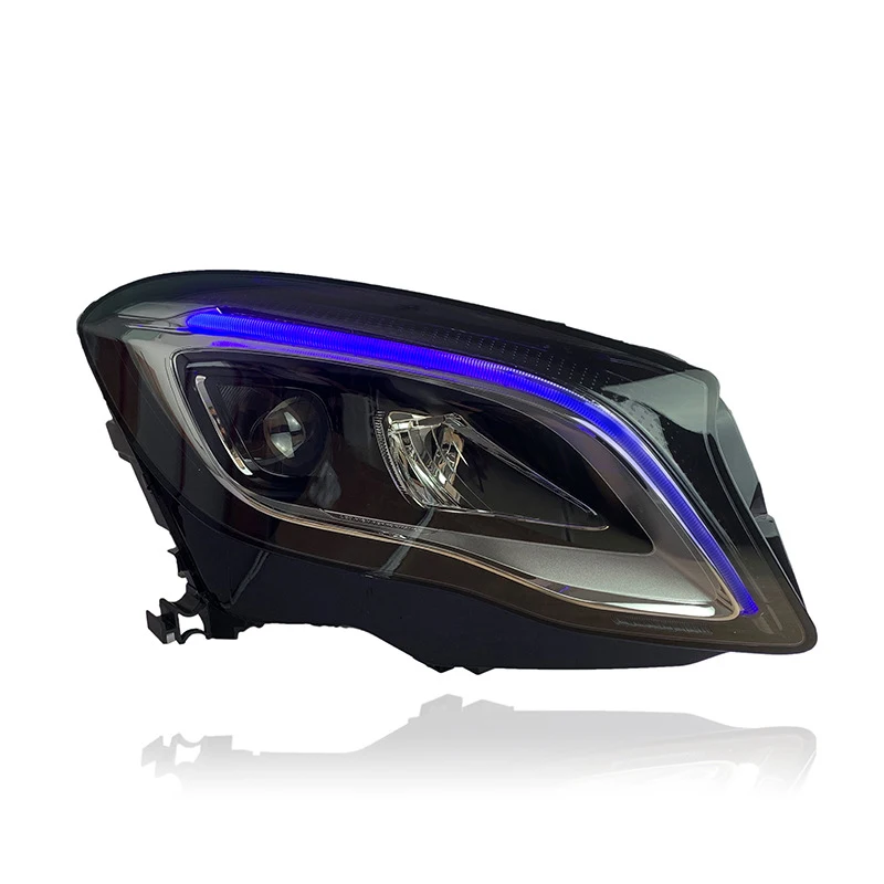 Suitable For 15-19 Mercedes-Benz GLA/W156 Headlight Assembly Modification To Low-Profile High-End Version With LED Lens Daytime
Suitable For 15-19 Mercedes-Benz GLA/W156 Headlight Assembly Modification To Low-Profile High-End Version With LED Lens Daytime