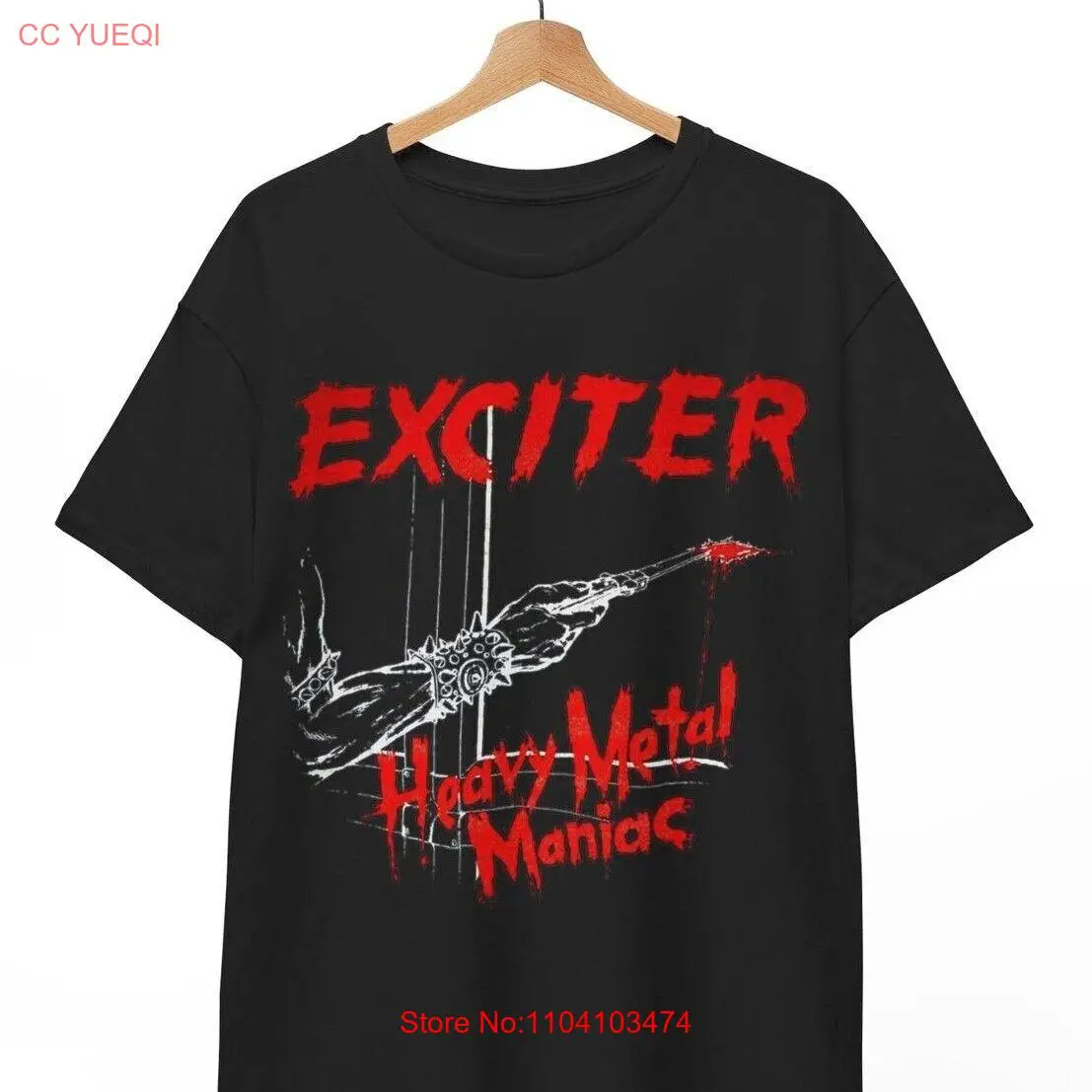 Exciter Heavy Metal Maniac'83 T-shirt- Exciter shirt- Unisex Shirt
Exciter Heavy Metal Maniac'83 T-shirt- Exciter shirt- Unisex Shirt