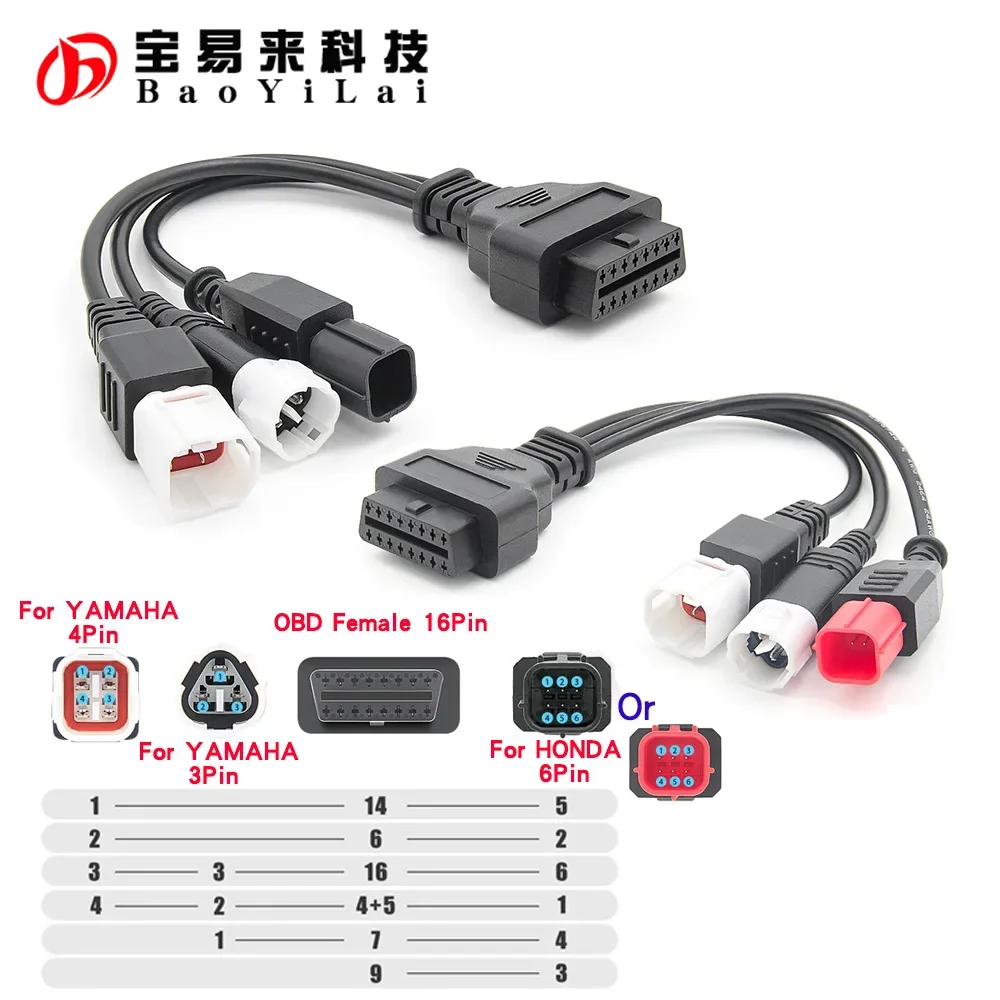 Yamaha 3 + 4-контактный 6-контактный кабель-адаптер для OBD 16-контактный Honda Yamaha для мотоцикла
Yamaha 3 + 4-контактный 6-контактный кабель-адаптер для OBD 16-контактный Honda Yamaha для мотоцикла