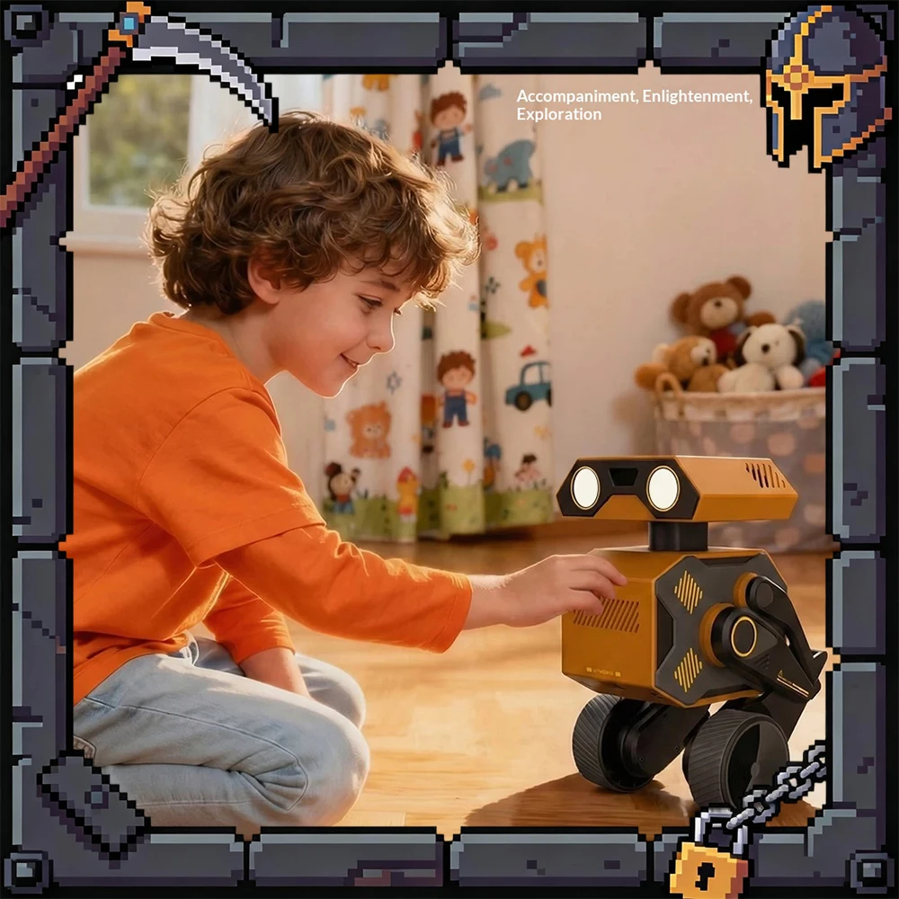 WYNDME 01 Smart Robot Intelligent Vision System AI Companion Robot Knowledge Popularization Long Term Memory System For Gifts
WYNDME 01 Smart Robot Intelligent Vision System AI Companion Robot Knowledge Popularization Long Term Memory System For Gifts