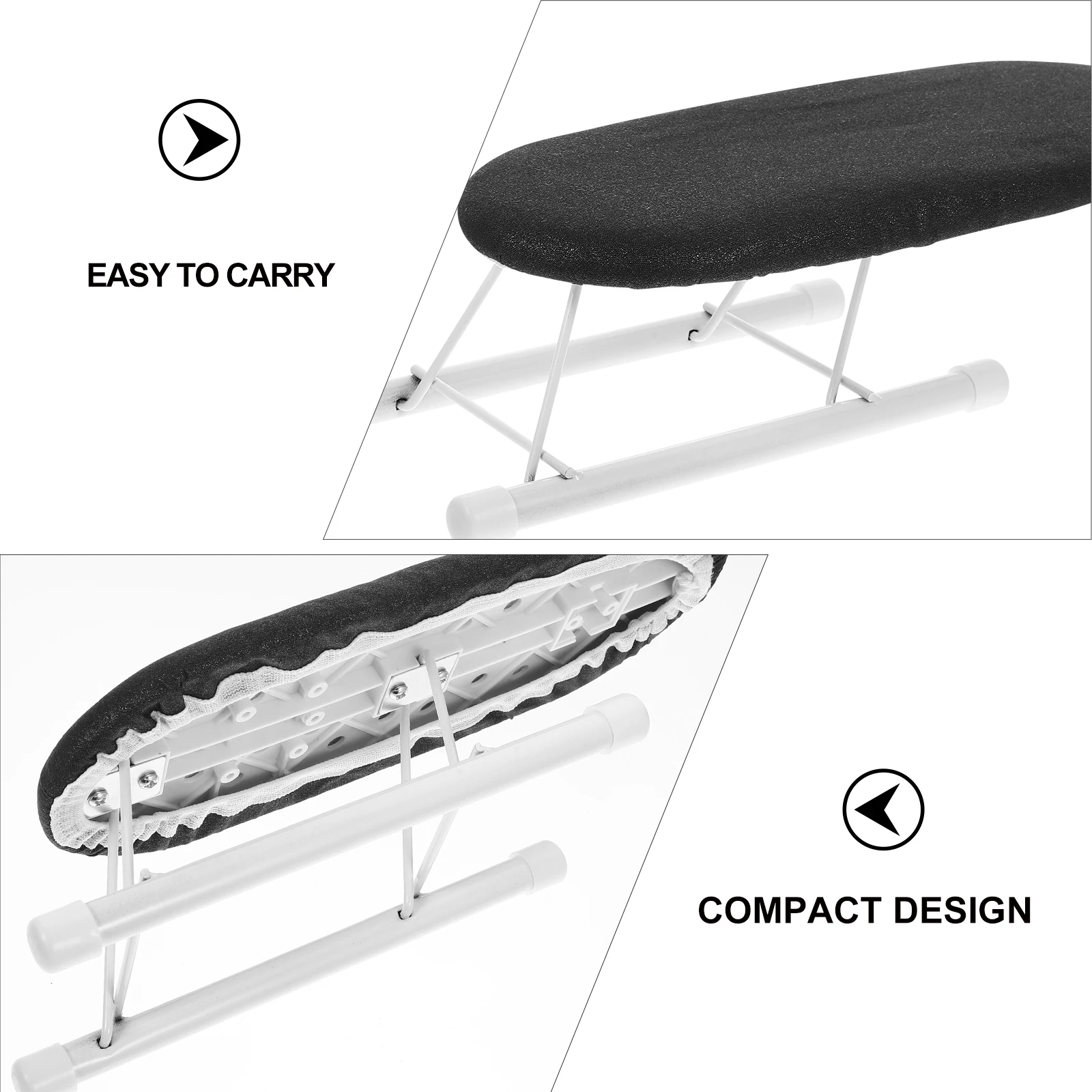 Mini Folding Ironing Board Compact Household Stand Non Slip Heat Resistant Cover Smooth Ironing Rack For Shirts Clothes Skirts
Mini Folding Ironing Board Compact Household Stand Non Slip Heat Resistant Cover Smooth Ironing Rack For Shirts Clothes Skirts