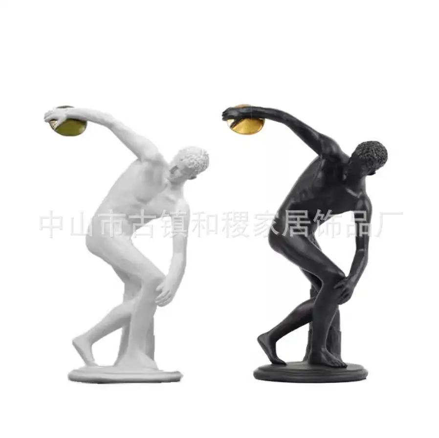 Model Room Hotel Sales Office Soft Decoration Discus David Throwing Sports Resin Sculpture Ornament
Model Room Hotel Sales Office Soft Decoration Discus David Throwing Sports Resin Sculpture Ornament