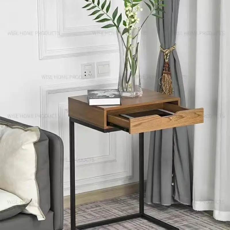 1Pc Nordic Style Solid Wood Coffee Table Simple Modern Side Table Iron Art Small Tea Table with Drawers Bedside Table
1Pc Nordic Style Solid Wood Coffee Table Simple Modern Side Table Iron Art Small Tea Table with Drawers Bedside Table