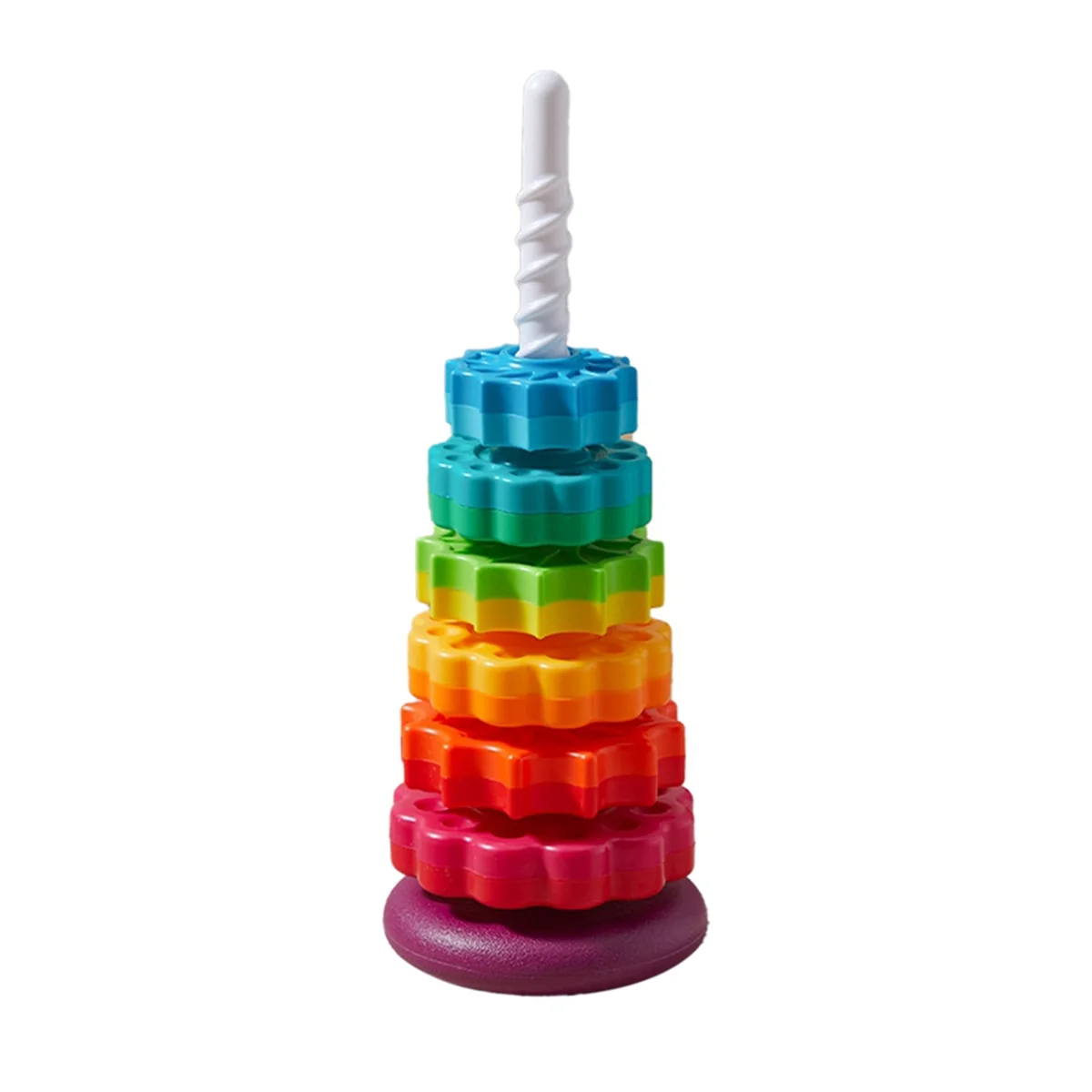X55A-Rainbow Circle Stacker Montessoritoy is Suitable for Children Aged 1-3, and is an Ideal Birthday
X55A-Rainbow Circle Stacker Montessoritoy is Suitable for Children Aged 1-3, and is an Ideal Birthday