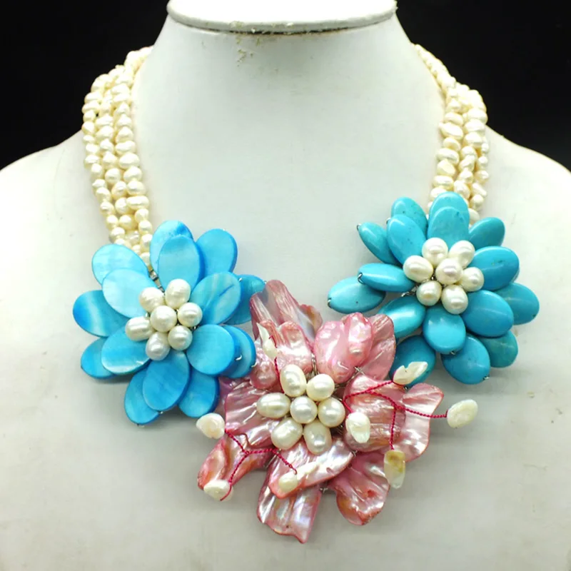 Goodness price preferential benefit !! Shell pearl Flower Necklace ( last necklace) 21"
Goodness price preferential benefit !! Shell pearl Flower Necklace ( last necklace) 21"
