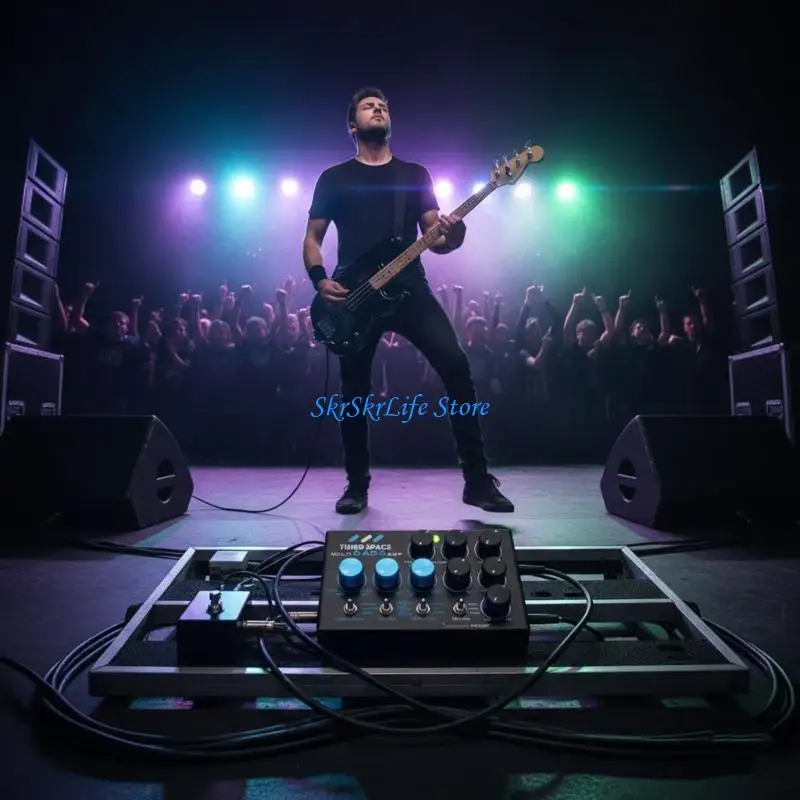 E65E Easy to Use Bass Effect Processor Featuring Metal Chassises and Broad Device Support for Bass Players
E65E Easy to Use Bass Effect Processor Featuring Metal Chassises and Broad Device Support for Bass Players
