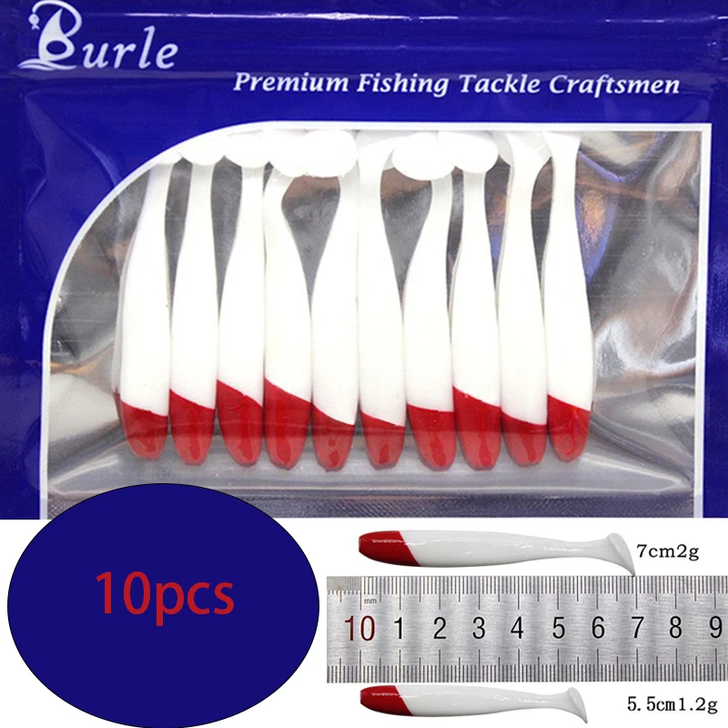 5.5-12cm10pcs Silicone Fishing Lures Long Tail Wobbler Fish Soft Bait 3D Eye Abdominal with Hook Slot Soft Baits Bass Tackle
5.5-12cm10pcs Silicone Fishing Lures Long Tail Wobbler Fish Soft Bait 3D Eye Abdominal with Hook Slot Soft Baits Bass Tackle