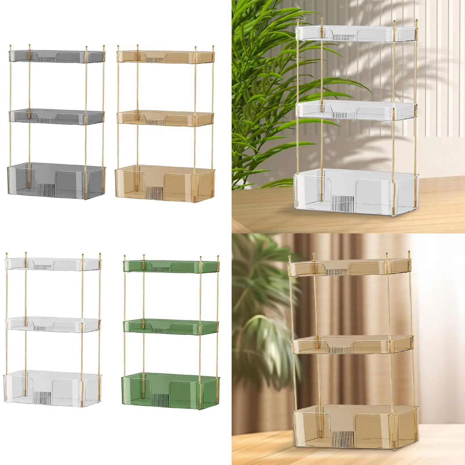 Органайзер для столешницы в ванной комнате, полка для макияжа в ванной комнате для комода, спальни, общежития
Органайзер для столешницы в ванной комнате, полка для макияжа в ванной комнате для комода, спальни, общежития