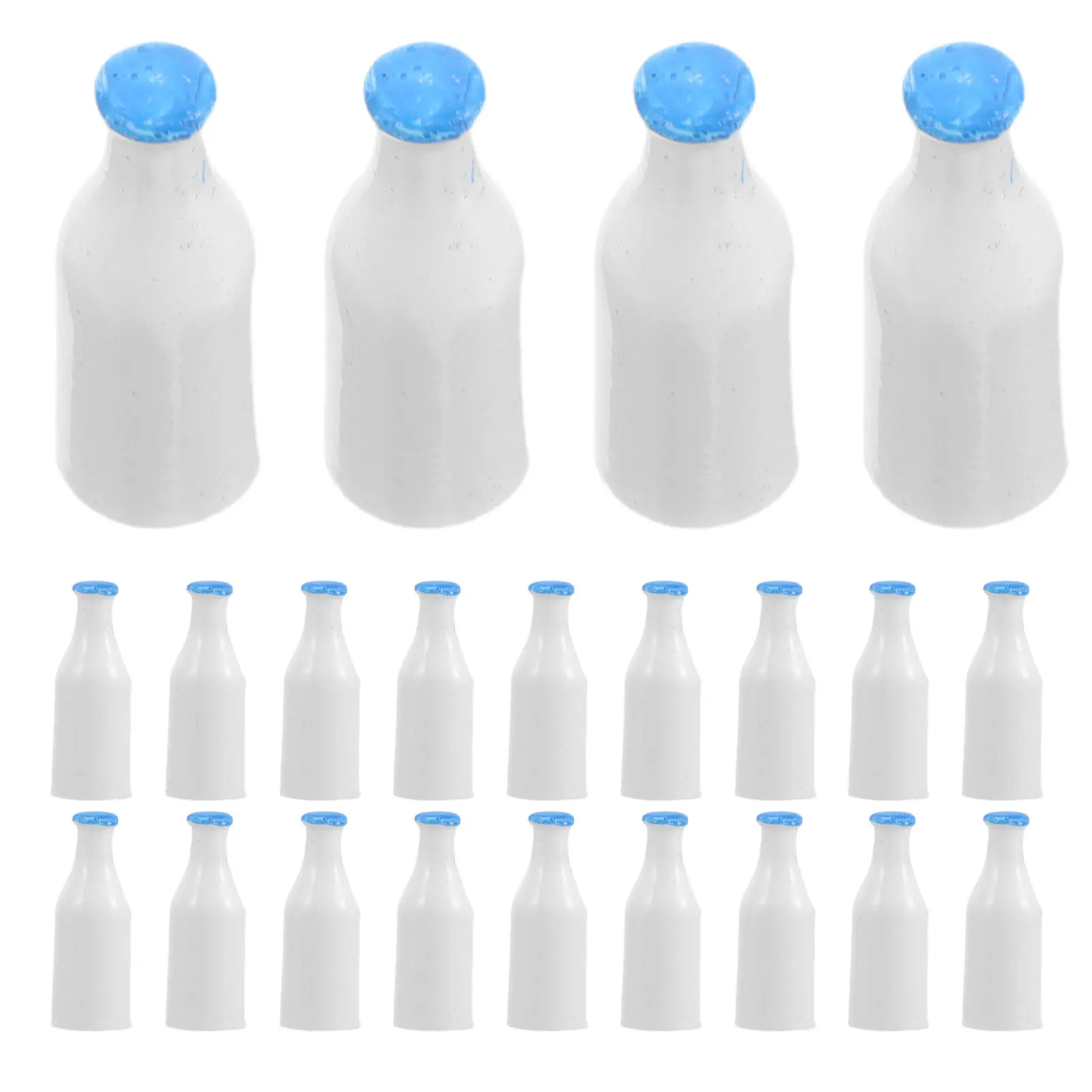 50Pcs Realistic Miniature Milk Bottles 1:12 Scale Kitchen Accessories for Dollhouse Miniature Scene Decoration DIY
50Pcs Realistic Miniature Milk Bottles 1:12 Scale Kitchen Accessories for Dollhouse Miniature Scene Decoration DIY