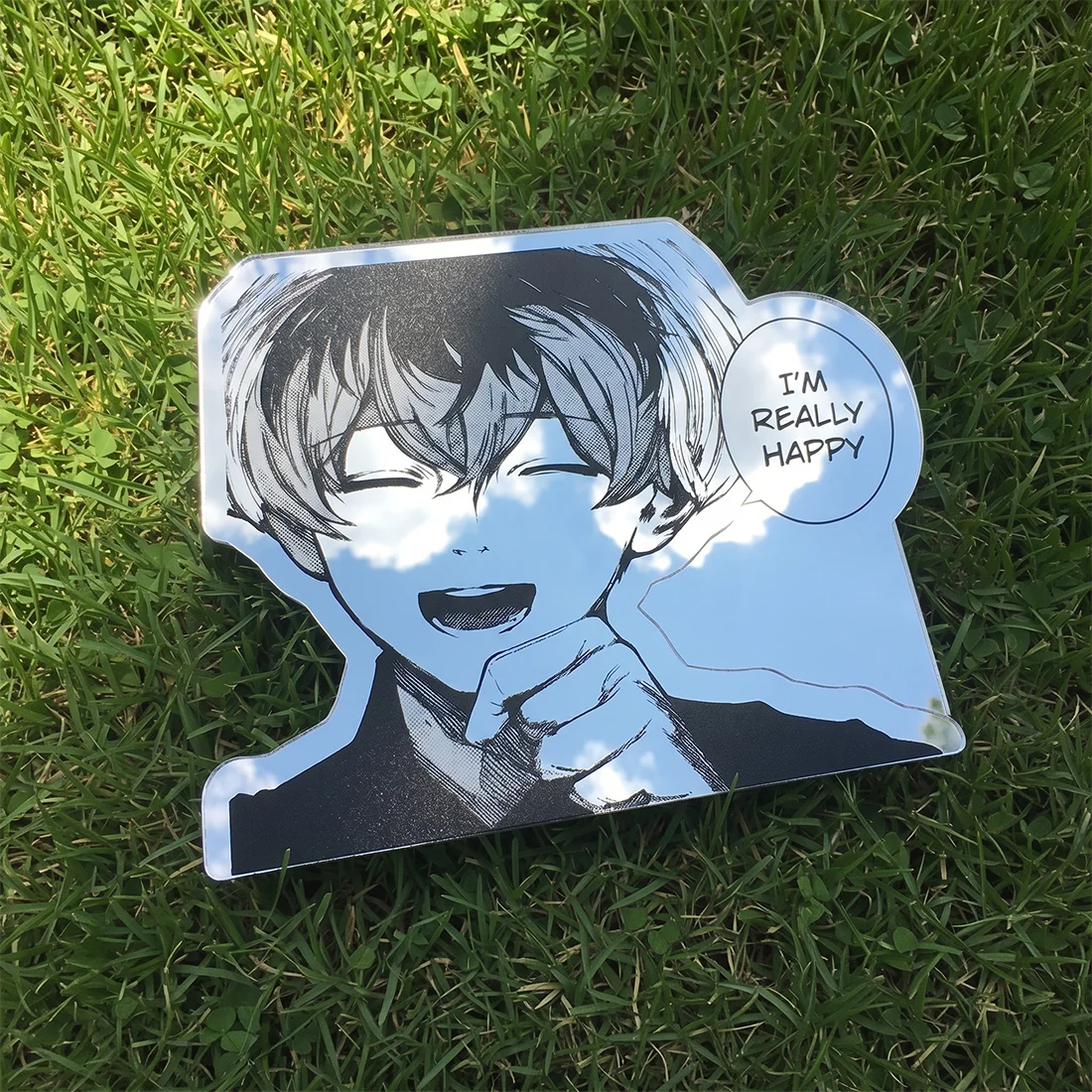 Tokyo Ghoul Irregular Shape Acrylic Anime Mirror Self-adhesive Wall Art Sticker for Room Decor Fans Gift
Tokyo Ghoul Irregular Shape Acrylic Anime Mirror Self-adhesive Wall Art Sticker for Room Decor Fans Gift