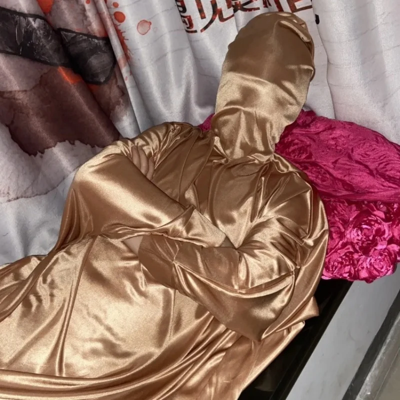 Мужская шелковая юбка Baotou Ice Silk Soft Can Wear Mask Style Bat Long Dress Abaya Islam Kebaya Women Kaftan Robe Muslim Maxi Dress
Мужская шелковая юбка Baotou Ice Silk Soft Can Wear Mask Style Bat Long Dress Abaya Islam Kebaya Women Kaftan Robe Muslim Maxi Dress