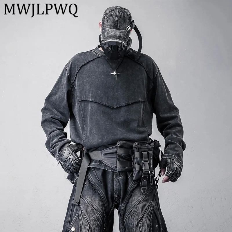 MWJLPWQ Мужская винтажная футболка с длинным рукавом, эффектом потертости и пэчворком, круглый воротник, функциональная, весенняя, модель 13813
MWJLPWQ Мужская винтажная футболка с длинным рукавом, эффектом потертости и пэчворком, круглый воротник, функциональная, весенняя, модель 13813